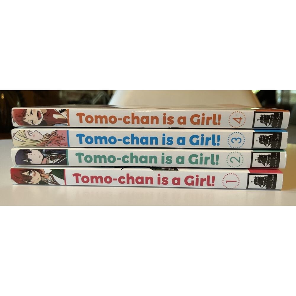Tomo-chan is a Girl! Volumes 1-4 Manga Graphic Novels English